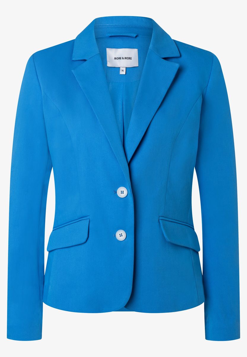 Taillierter Revers-Blazer mit zwei Knöpfen