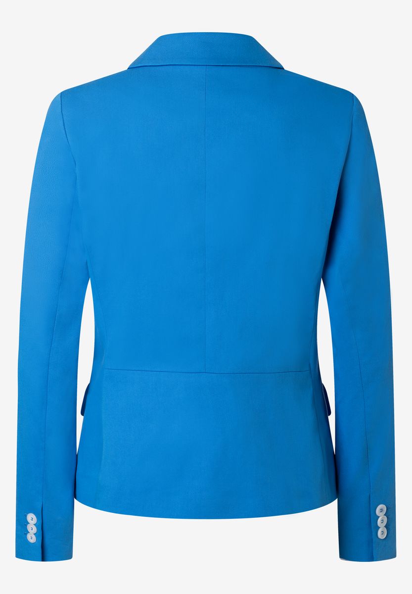 Taillierter Revers-Blazer mit zwei Knöpfen