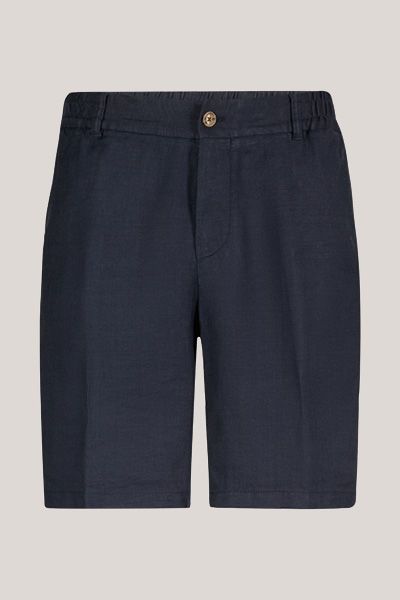 Elegante Leinen-Shorts mit Bügelfalten