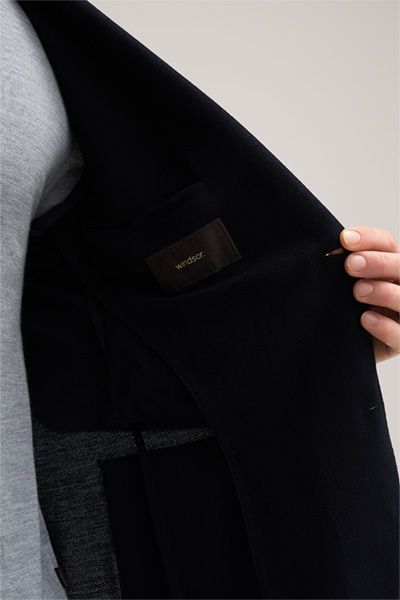 Travel-Sakko mit aufgesetzten Taschen