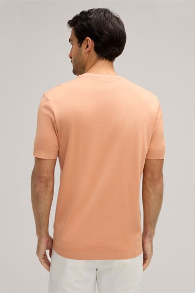 T-Shirt aus strukturiertem Strick