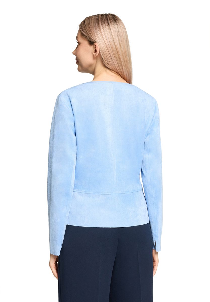 Eleganter, figurbetonter Blazer mit Reißverschluss