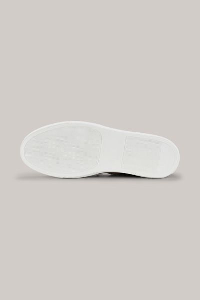 Minimalistische Slip-On Sneaker aus Veloursleder