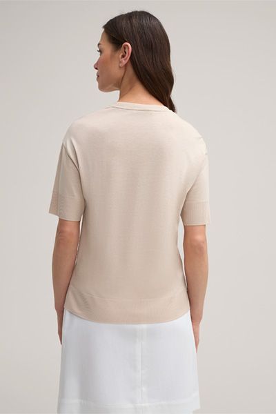 Fließendes T-Shirt aus Lyocell-Mix