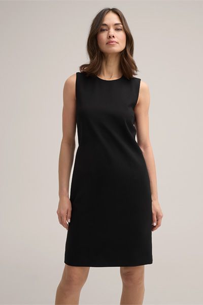 Elegantes Ärmelloses Crepe-Shiftkleid