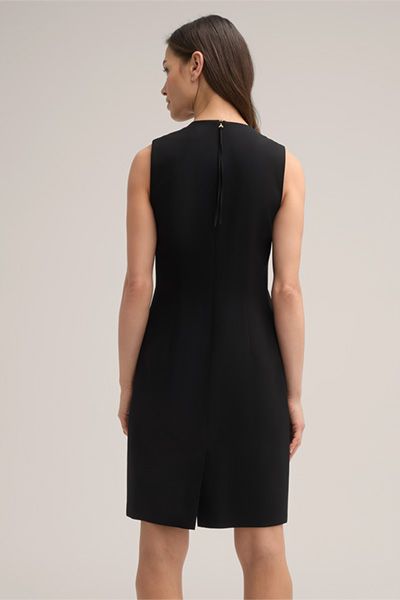 Elegantes Ärmelloses Crepe-Shiftkleid