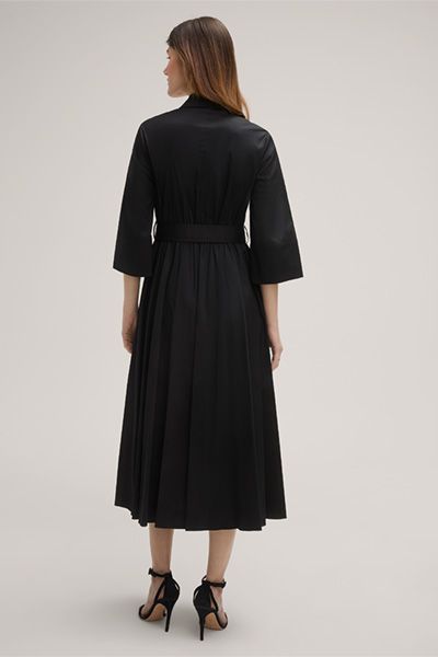 Tailliertes Hemdblusenkleid mit Gürtel