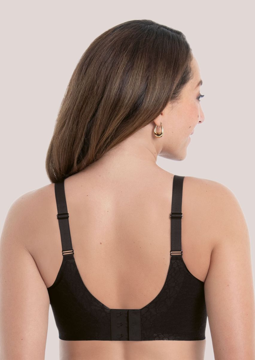 Nahtloser bügelloser BH mit Spitze