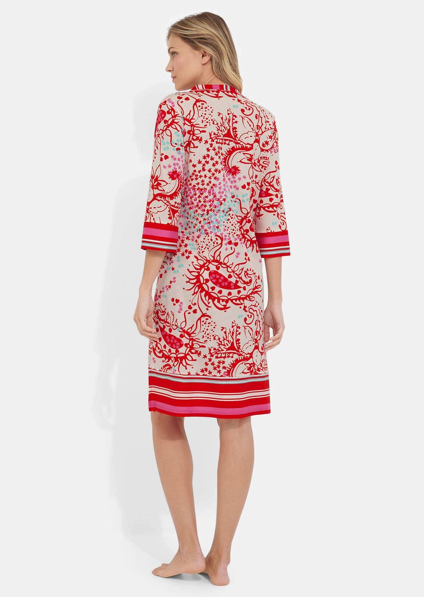 Nachthemd mit fantasievollem Paisleymuster
