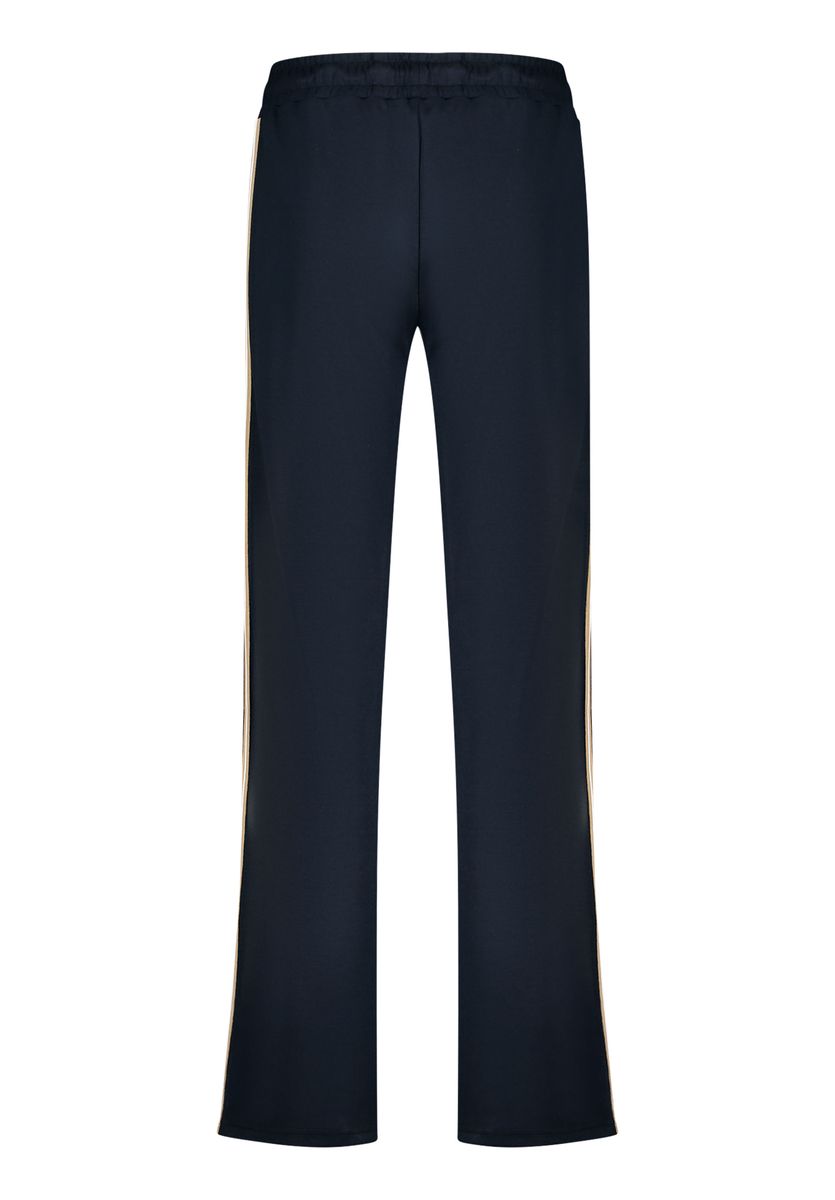 Lässige Strick-Loungewear-Hose mit geradem Bein