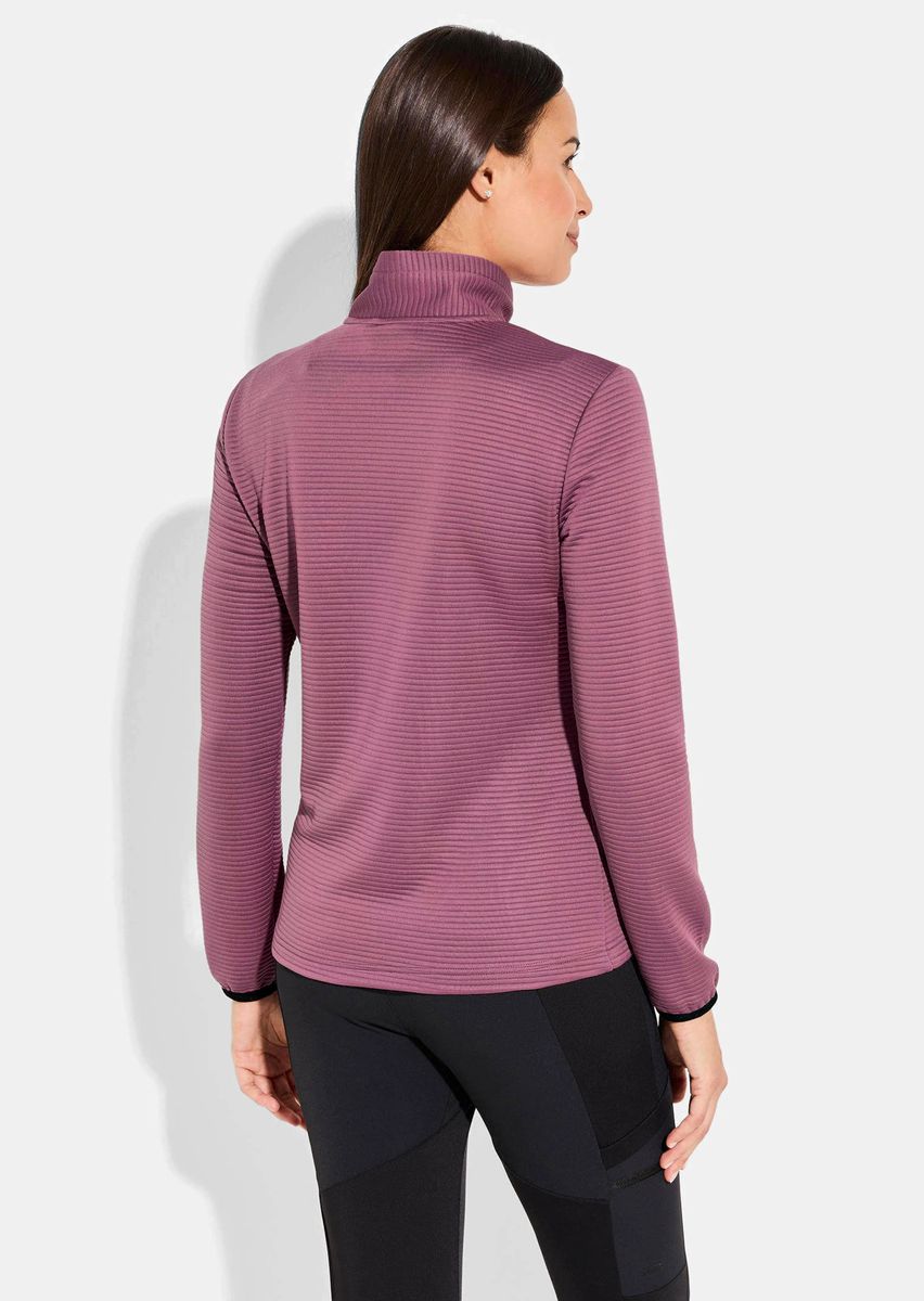 Strukturierte funktionale Ripp-Freizeitjacke