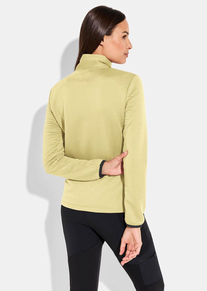 Sportliche Jacke mit Querrippenstruktur