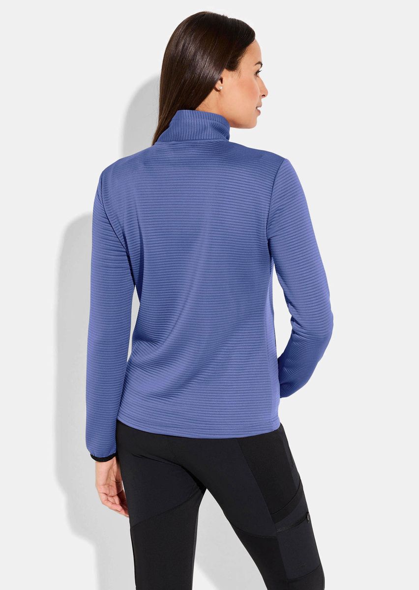 Funktionale Freizeitjacke mit Querrippen
