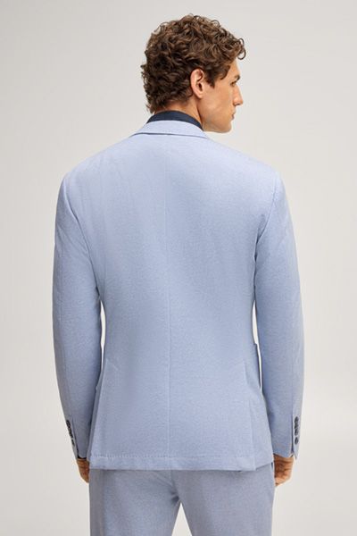 Jersey Kombi-Sakko Hoverest in Hellblau