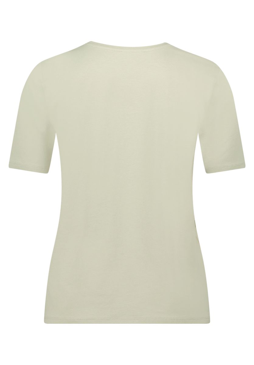 Basic Shirt mit Grafikprint und Kurzarm