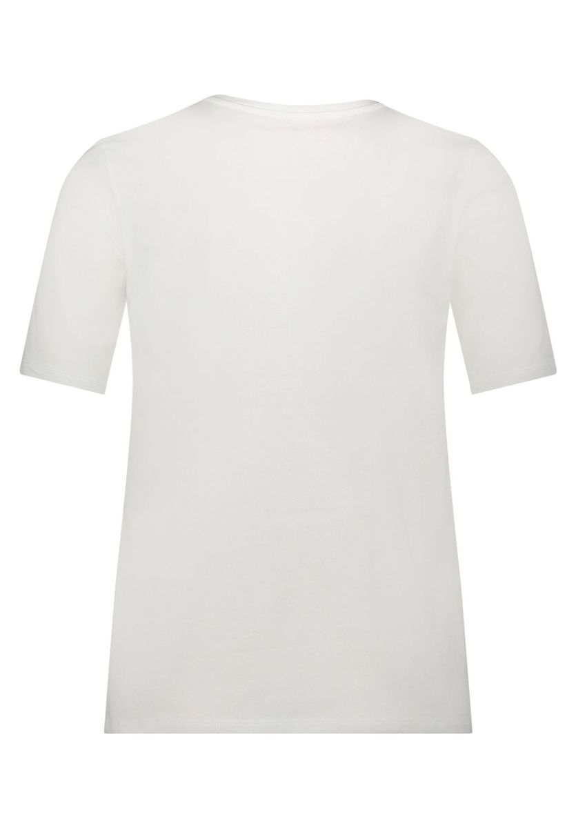 Lässiges Baumwoll-T-Shirt mit Animal-Print