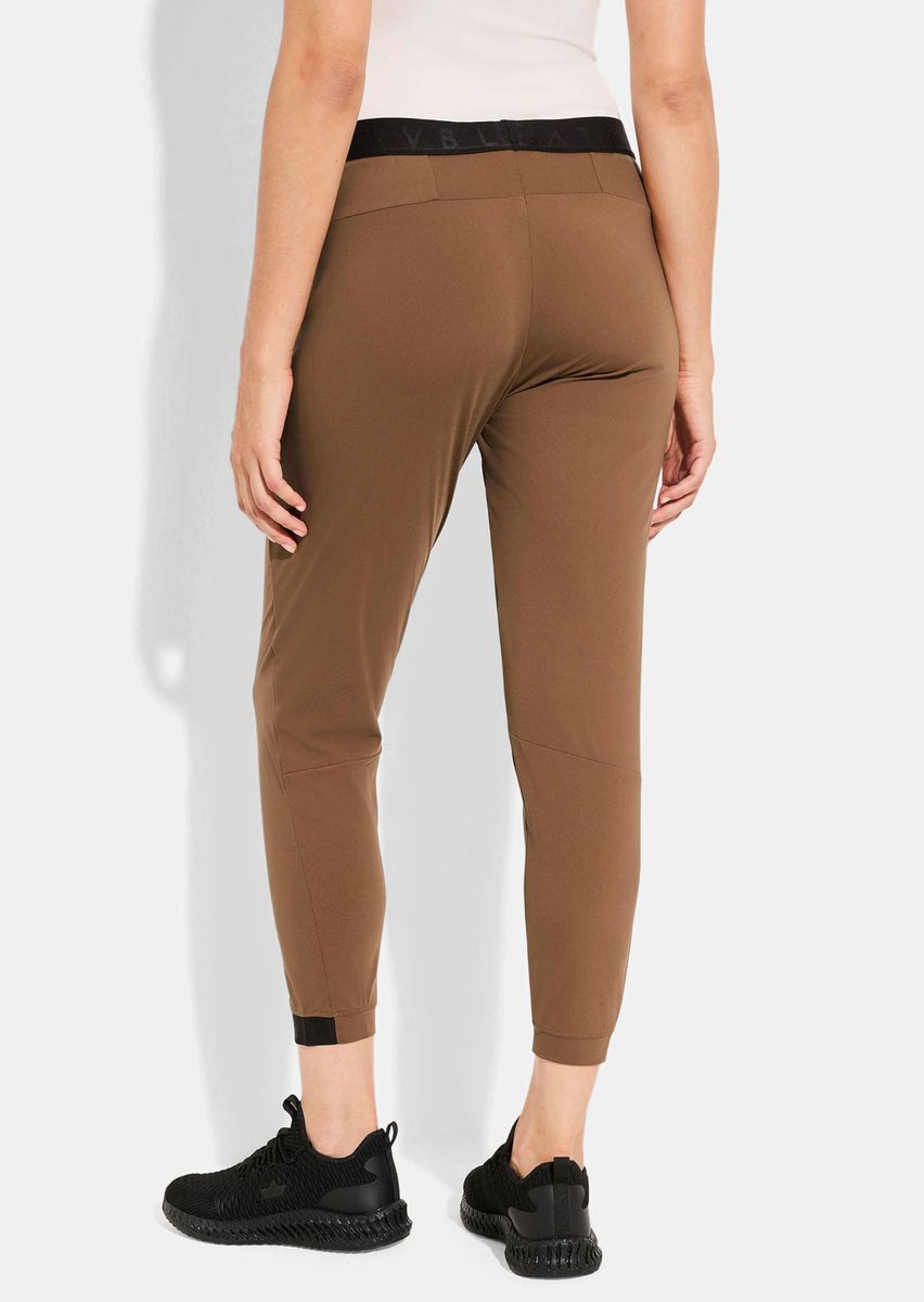 Leichte glänzende Freizeithose