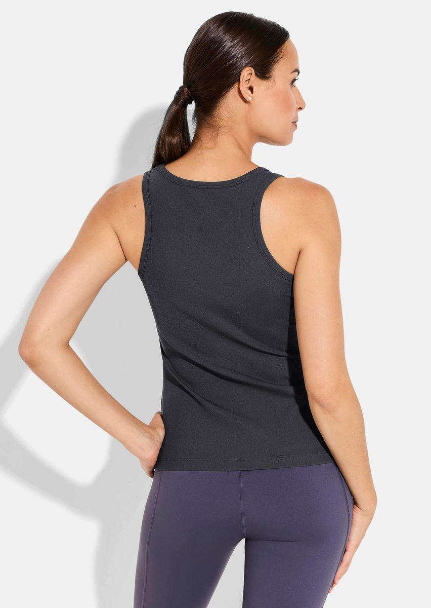 Minimalistisches geripptes Tanktop