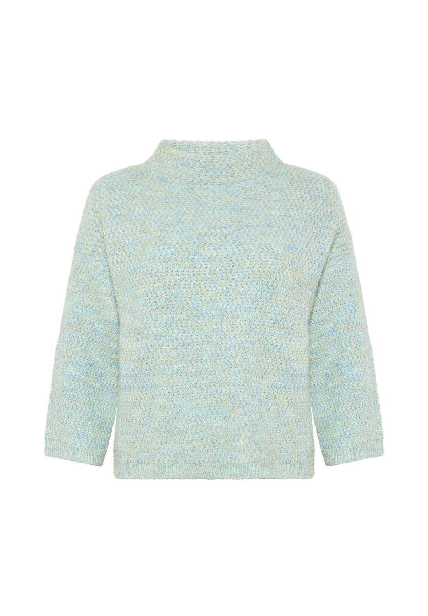 CARTOON Strickpullover, für Damen, blau, 34
