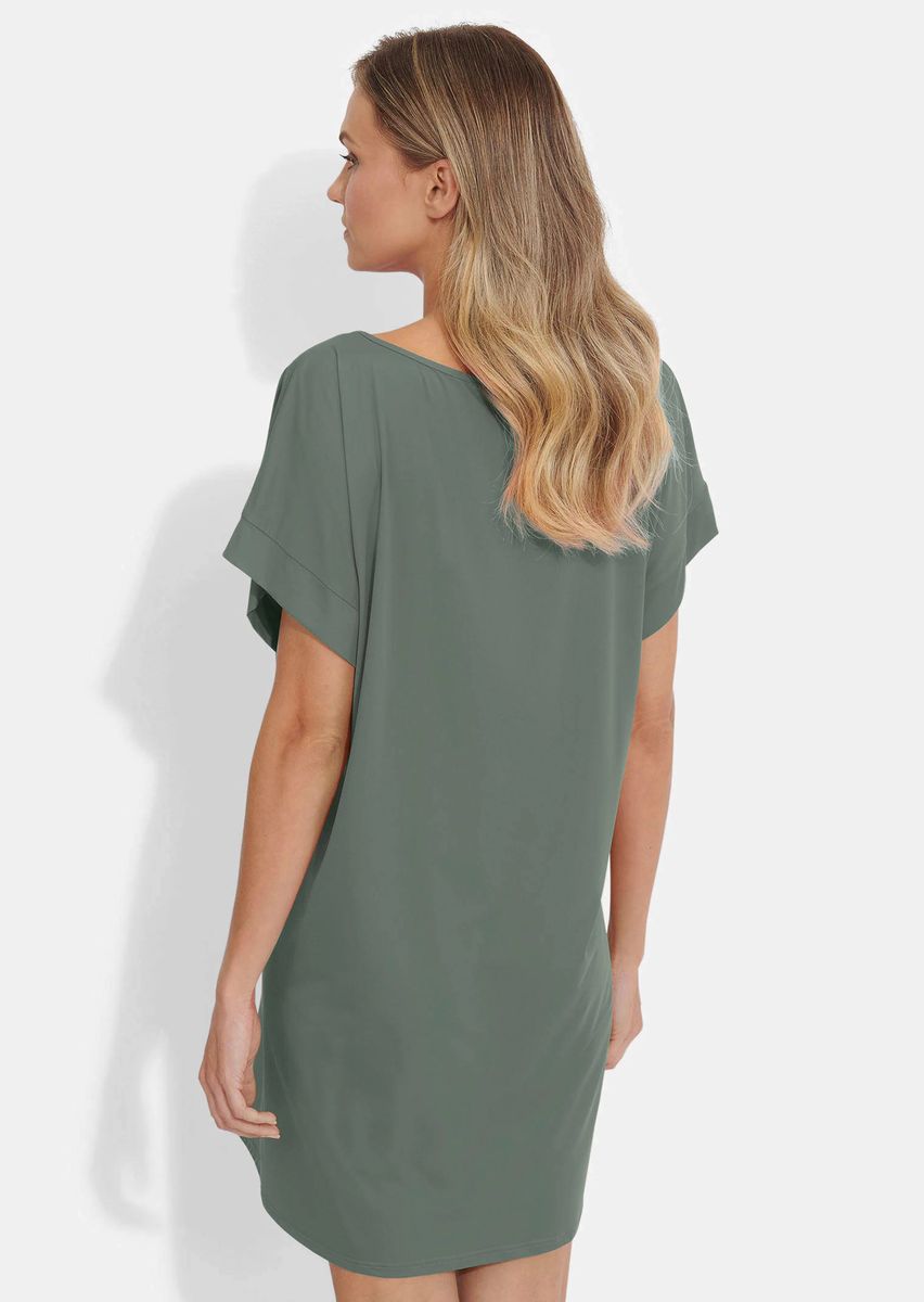 Lockeres Strandkleid mit Taschen