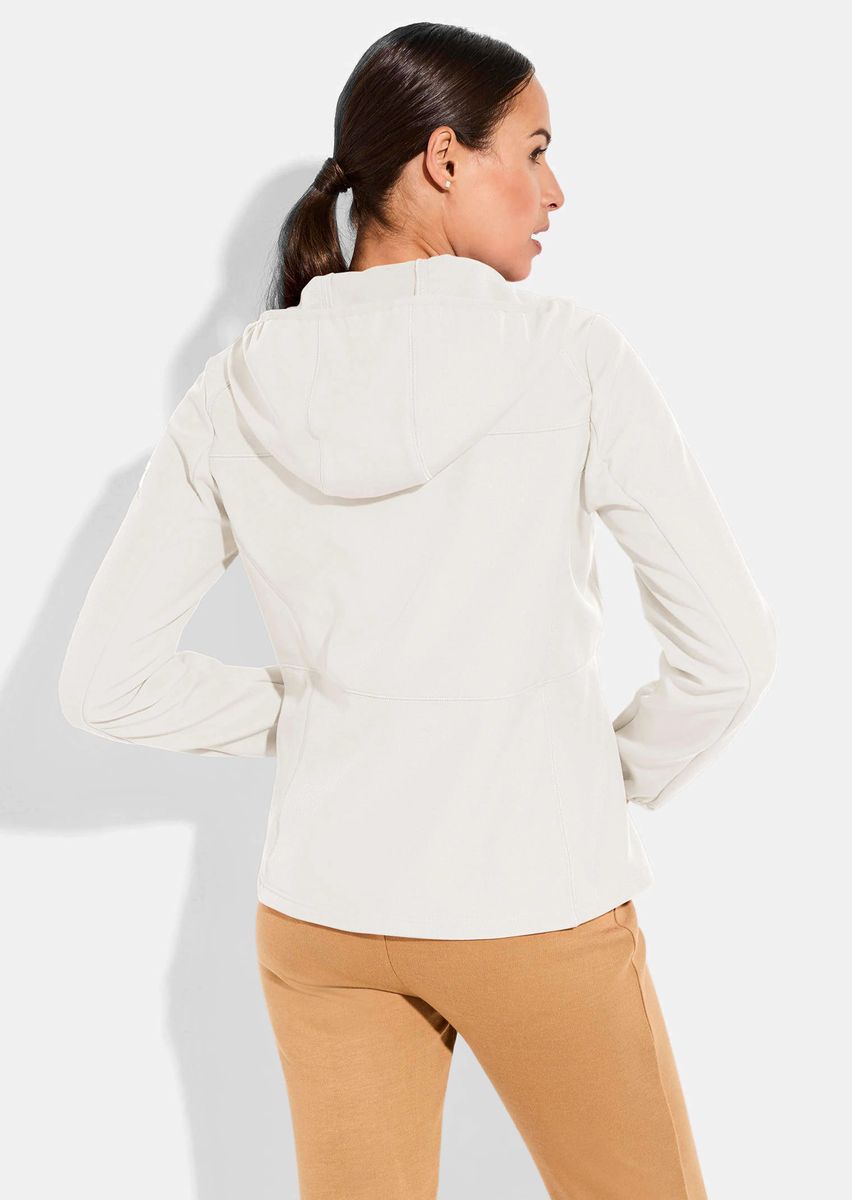 Softshell-Hoodie mit Fleece-Futter