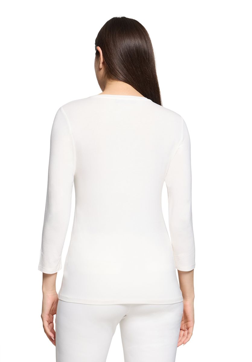 Klassisches Dreiviertelarm-Shirt