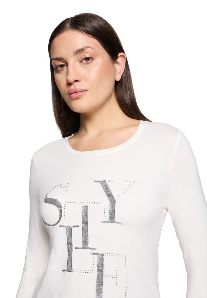 Klassisches Dreiviertelarm-Shirt