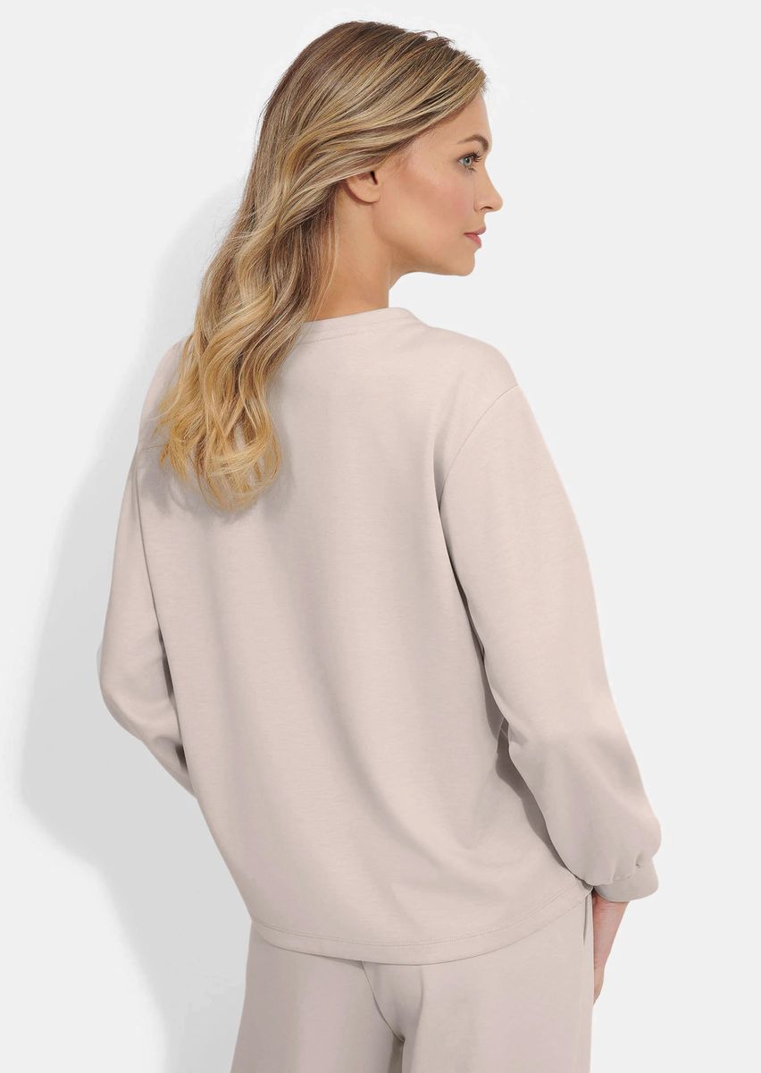Minimalistisches Doubleface-Sweatshirt