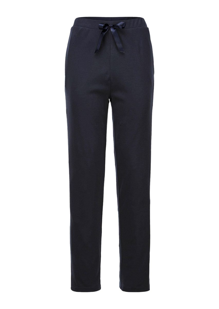 Jersey-Freizeithose in Strickoptik