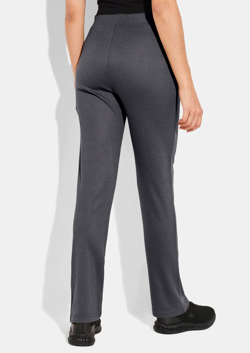 Gerade geschnittene Jersey-Freizeithose