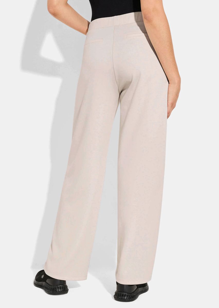 Jersey-Freizeithose mit geradem Bein