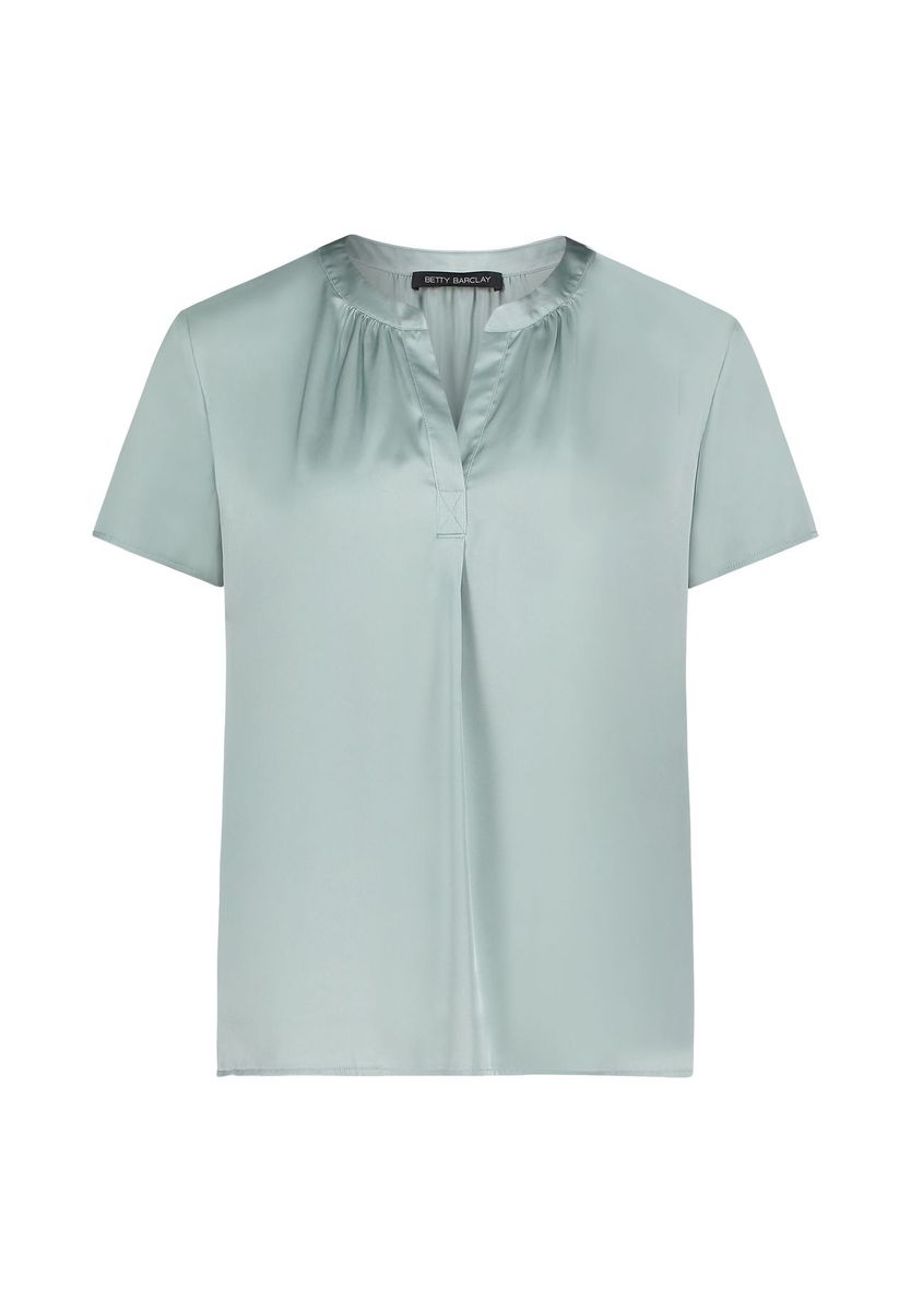 Elegante Satinbluse in lässiger Passform