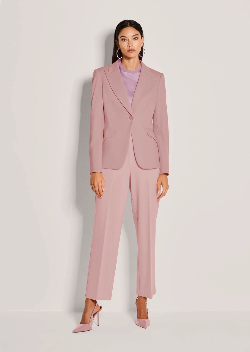 Klassischer Einreiher-Blazer mit Revers