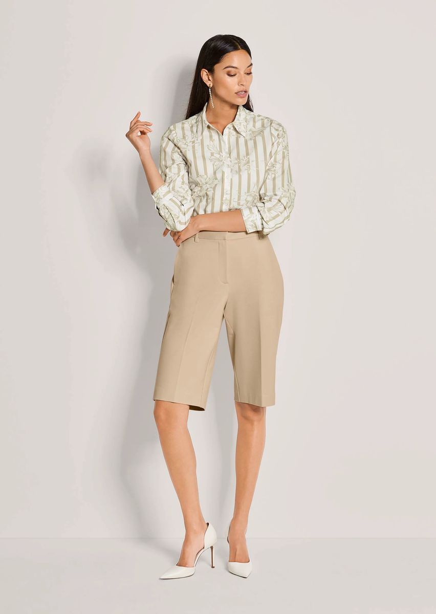 Elegante Bermuda-Shorts aus Jersey