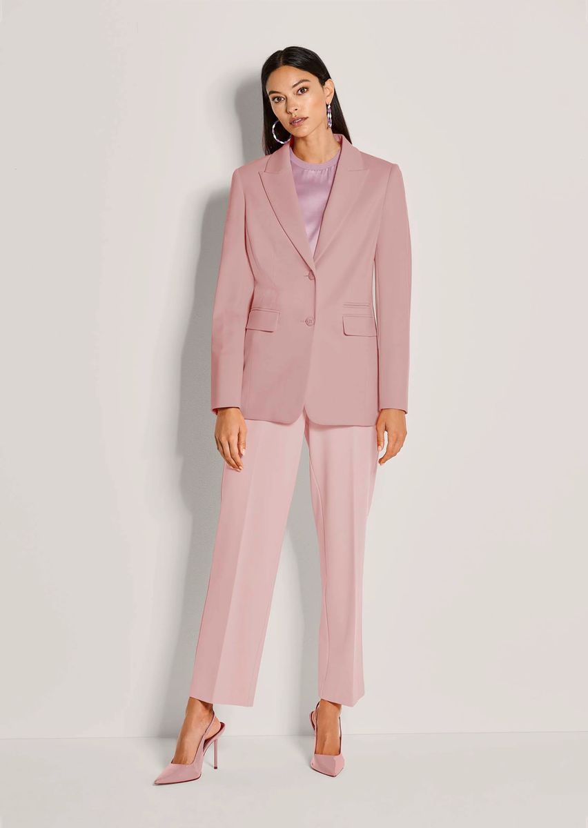 Klassischer Longblazer mit Revers