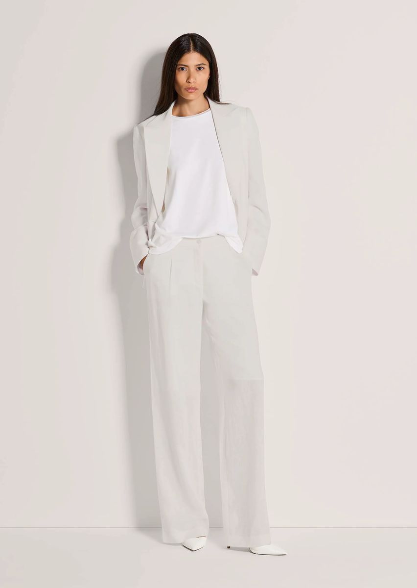 Eleganter Sommerblazer mit Leinenanteil