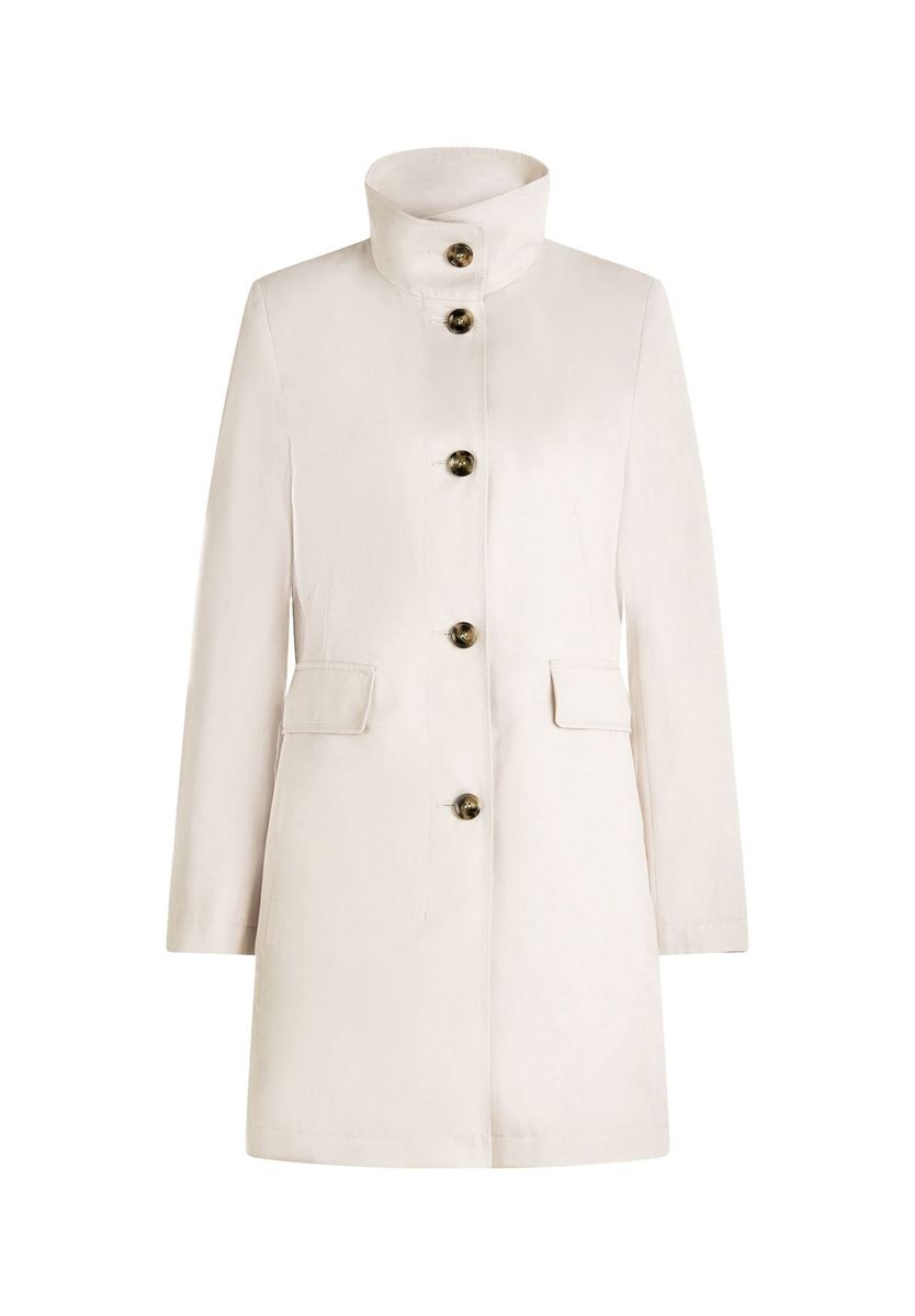 Klassischer Sommer Mantel mit Stehkragen