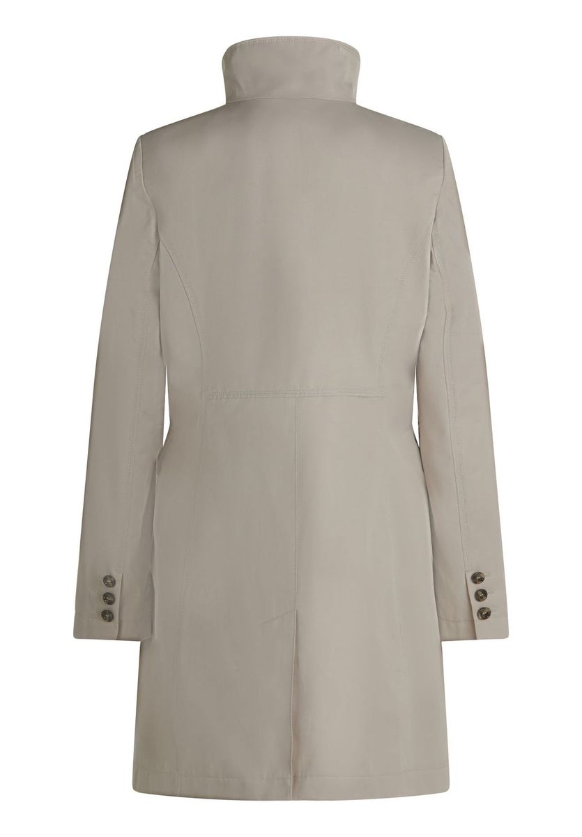 Klassischer Sommer Mantel mit Stehkragen