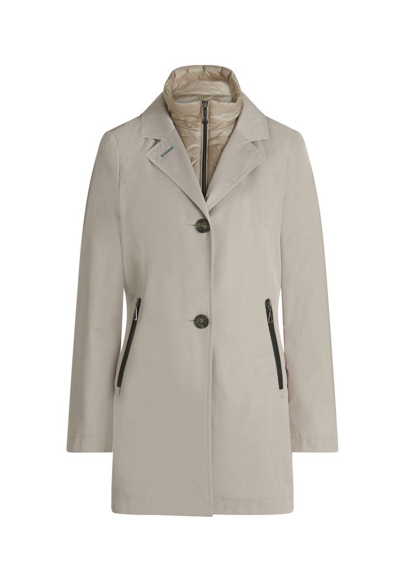 Taillierter Sommermantel mit Reverskragen