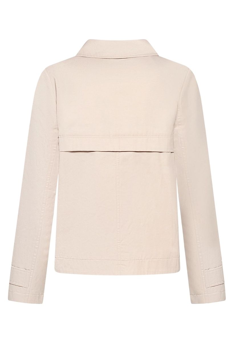 Klassische Sommerjacke mit Kragen und Knöpfen