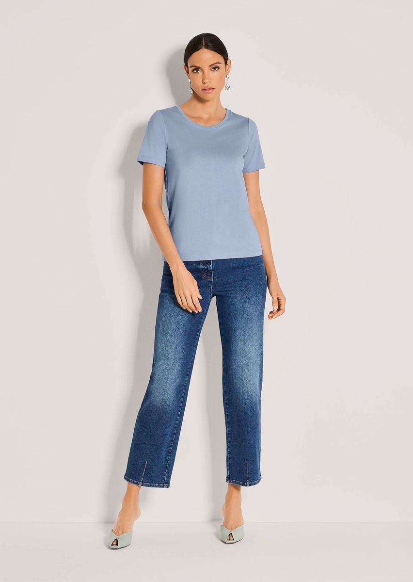 Weiches Essential-Shirt mit Rundhals