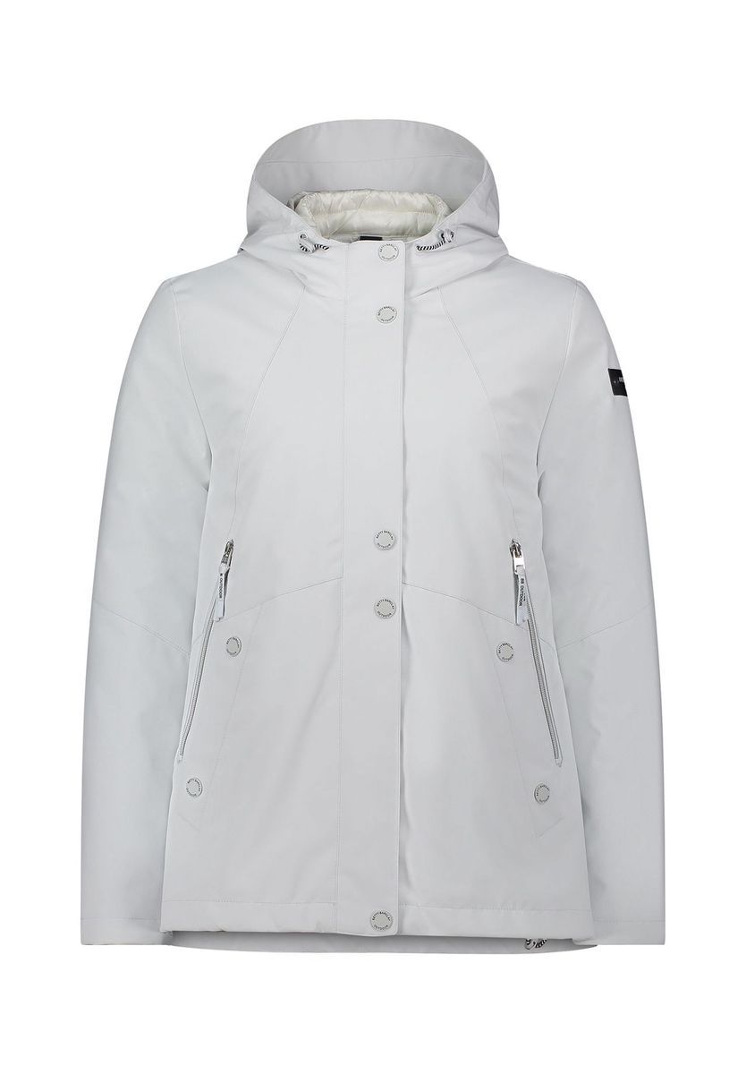 Vielseitige Outdoorjacke mit Kapuze und Futter