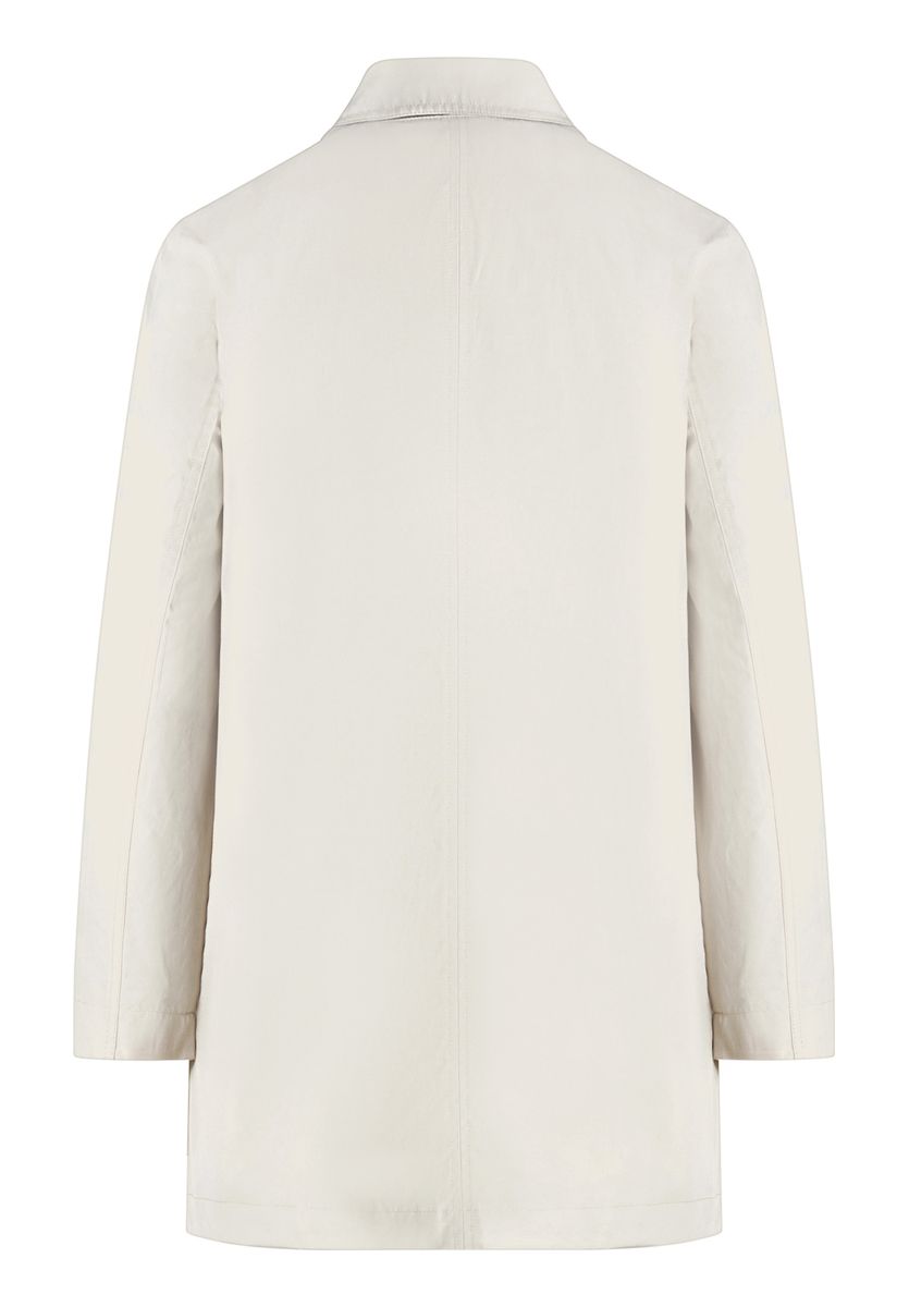 Klassischer A-Linien Trenchcoat mit Knopfleiste