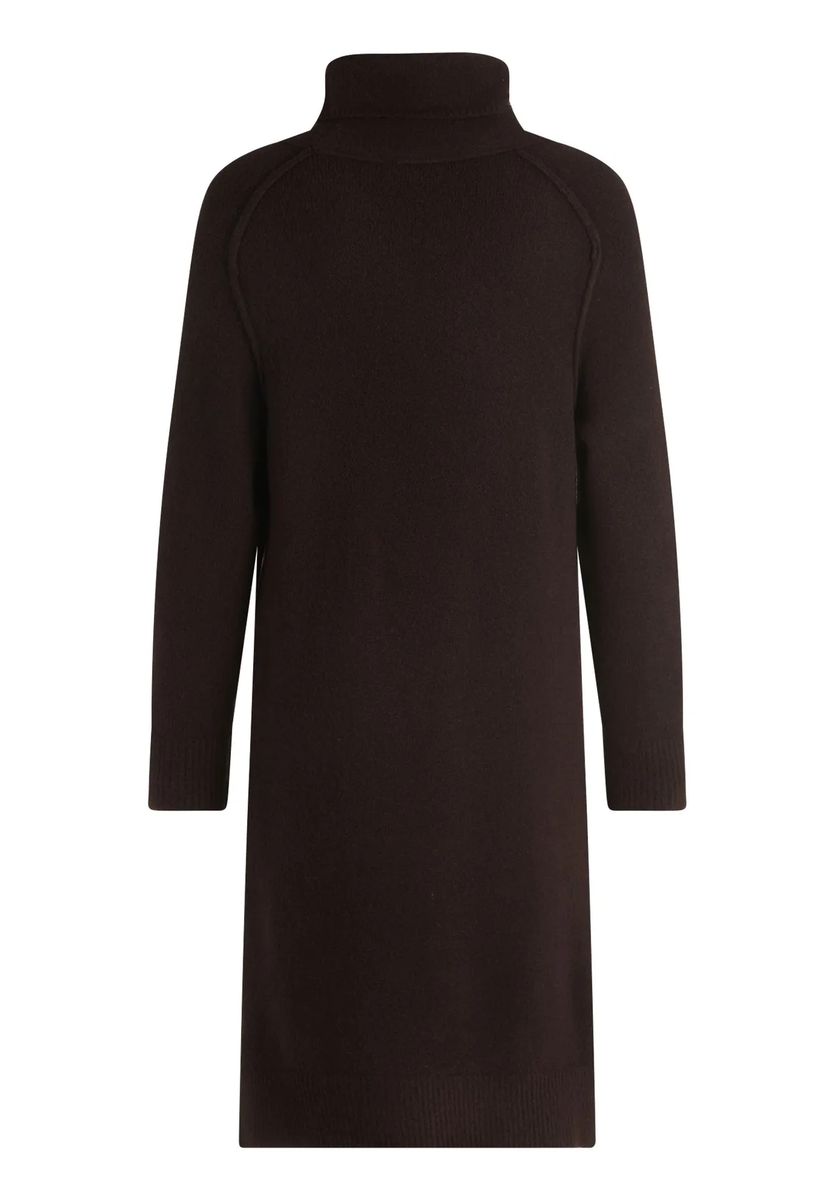 Lässiges Strickkleid mit Rollkragen