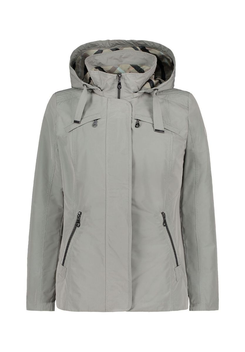 Lässige leichte Sommerjacke mit Kapuze