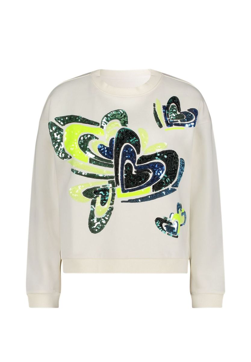 CARTOON Sweatshirt, für Damen, weiß, 34