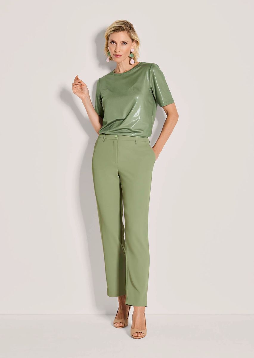 Schmal Zulaufende Stretchhose