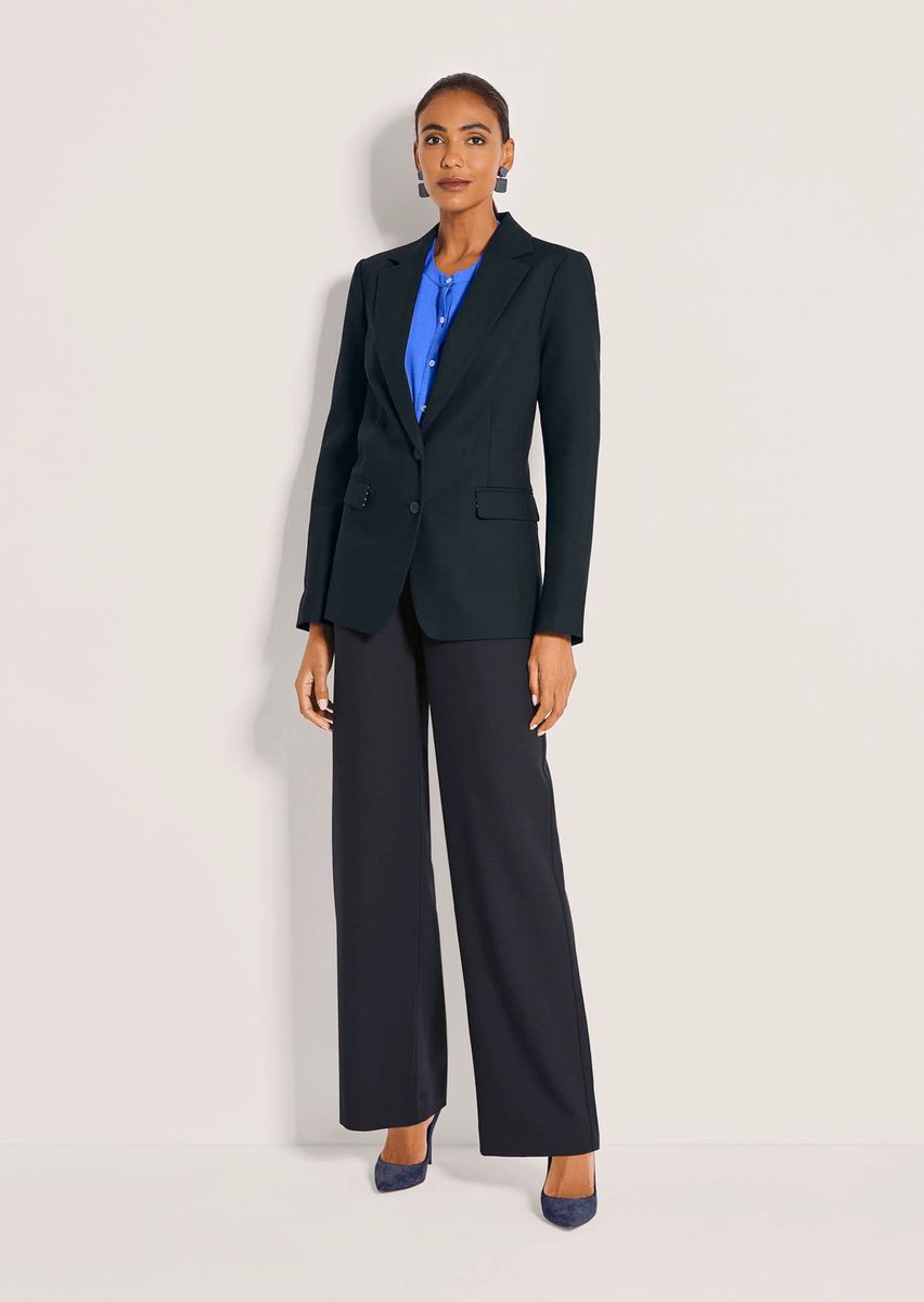 Zeitloser Einreiher-Blazer mit Revers