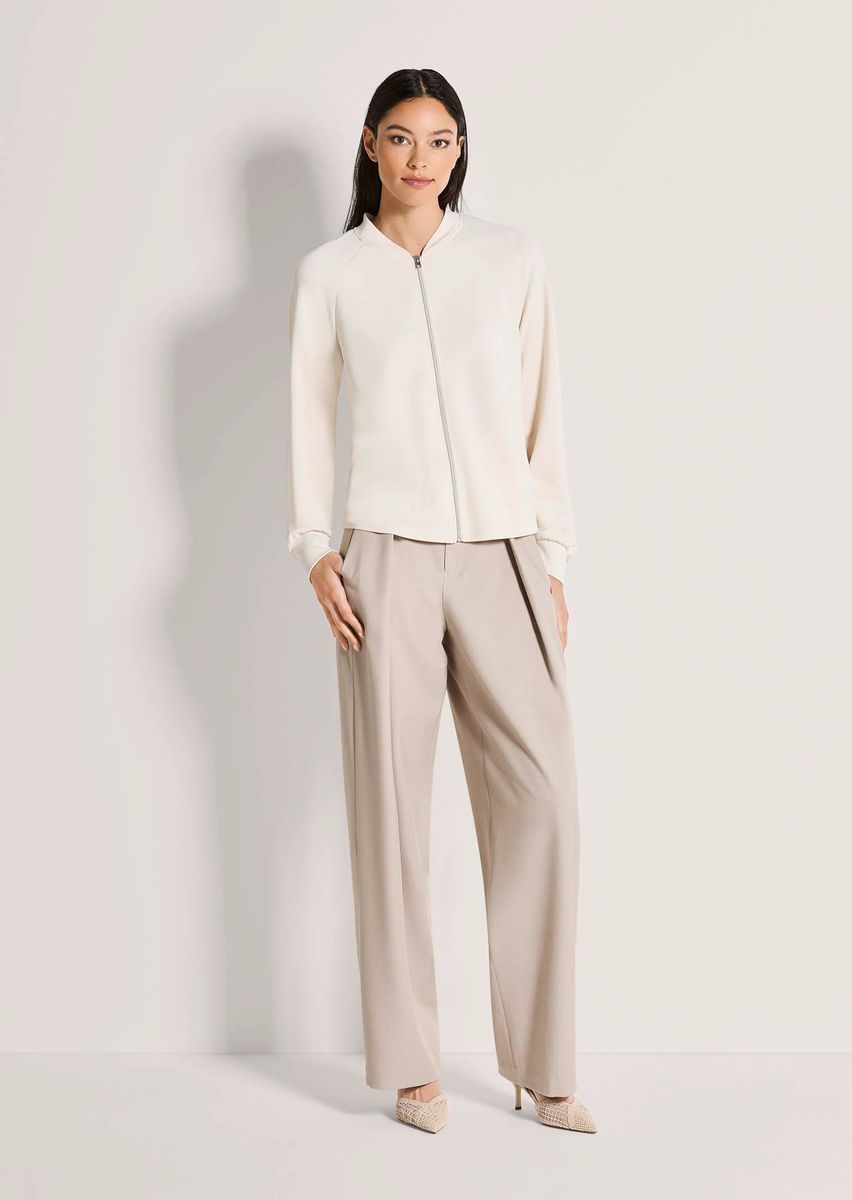 Minimalistische Jersey-Blousonjacke