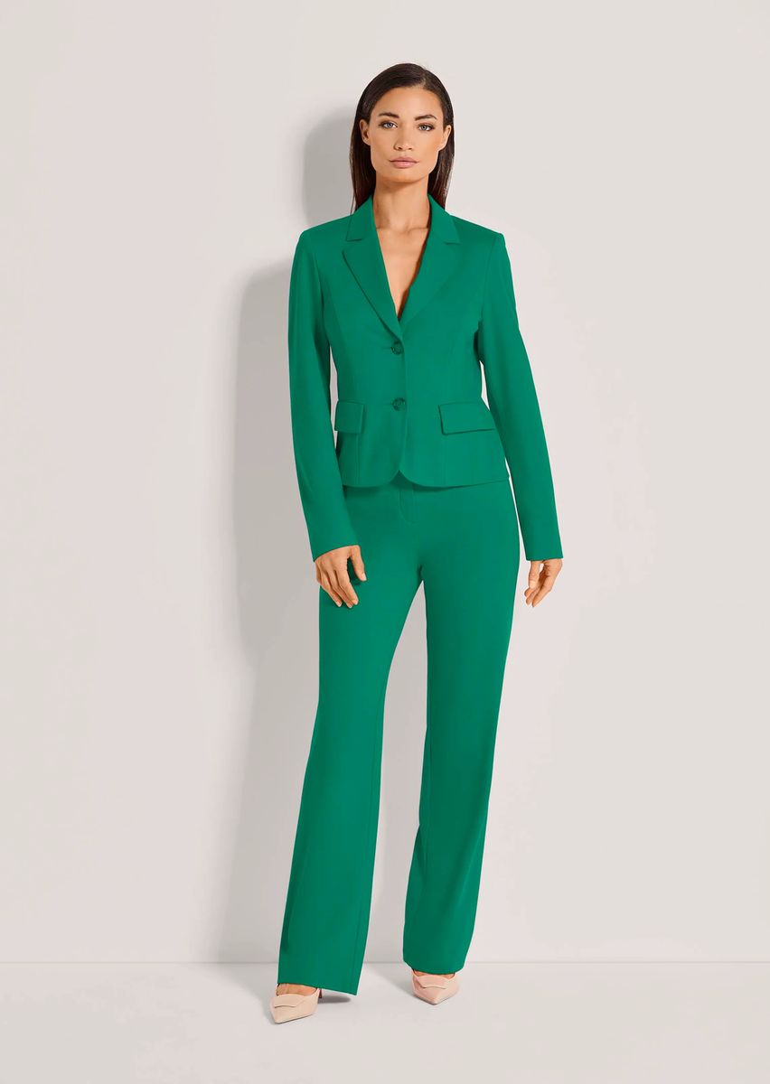 Taillierter Jersey-Blazer mit Revers